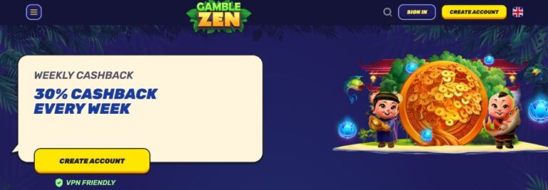 GambleZen Casino: Start Playing and Get Up To \u20ac1500 Bonus Now!